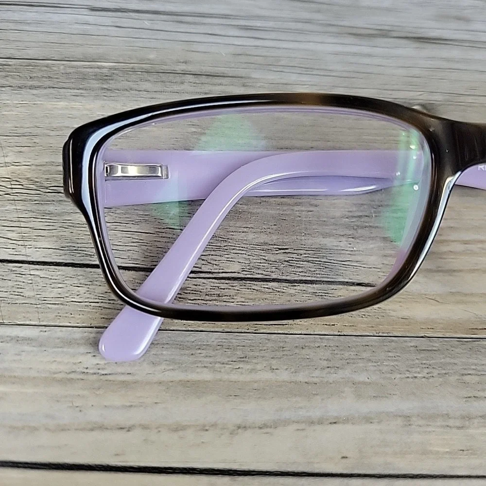 Ray-Ban RB5169 5240 Eyeglasses Frame Brown Tortoise Purple 52-16-140 Rectangular